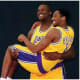 Shaq carried Kobe. Literally.