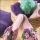 Free-Form Slippers by Margaret Hubert