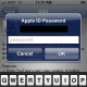 Enter the password associated with your Apple ID in the dialog box that appears.