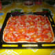 Then added with sliced beef loaf, sliced hotdogs and pineaaple chunks.