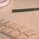 Roll out and cut dumplings. I like Rhombus shapes.