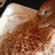 Transfer the cube steak back to the flour and repeat the process of breading it in the flour.