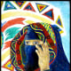 The Sana'ani Sitarah with its other accessories in arts in Yemen - Artist Fathi Anwar