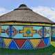Ndebele house, South Africa