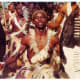 Shangaan dressed like traditional Shangaan warriors
