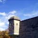 Bartizan at Fort de Chartres, a French colonial era fort in Illinois on the Mississippi River.