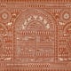 Exotic India Life in Warli - Warli Painting On Patti - Folk Art of The Warli Tribe (Maharashtra)