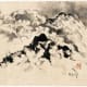 engal School Indian Painting -Mountains and Clouds