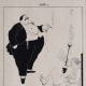 My love of my country is as big as I am | Gaganendranath Tagore | Lithograph | 1917 | Swaraj Collection