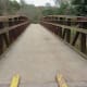 Bridge over Hall’s Bayou in Keith-Wiess Park