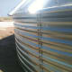 Here is a completed seam with all bolts tightened correctly.