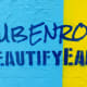 Signature on the mural wall