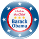 Election clip art: Barack Obama, hail to the chief