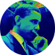 Barack Obama clipart -- thinking