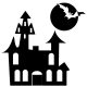 Halloween haunted house