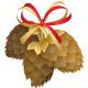 Pine cones.