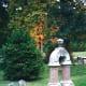 Dimick children's gravesite (brother and sister) with faithful dog