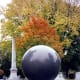 Modern sculpture monument