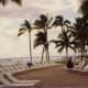 Ritz-Carlton Mauna Lani resort just before sunset.