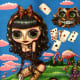 "Kawaii Noir Alice in Wonderland" by Blonde Blythe (2006)