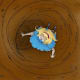 "Down the Rabbit Hole" by Ella Goodwin - Illustration for iPad App for Magic Ink Books
