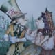 "Mad Hatter, Pig, and Queen" by Dominic Murphy