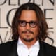 Johnny Depp, 49, at the Golden Globe Awards. Johnny Depp has always worn long hair, but this one is my favourite. Notice the middle part is not straight. It gives the hair style a trendy look. - 2013 Hairstyles for Men Short Medium Long Hair Styles