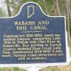Wabash and Erie Canal historic marker
