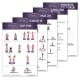 Various Yoga Exercise Posters