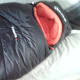 Closer inspection of the Bionnassay Sleeping bag