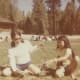 This was taken at a camp at Hume Lake. Sandy was leading a small group. It was before Geoff was born.