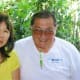Jane Lim, on the left has been very special to me, since she was head of the junior department when I came to CCRC and we worked together there for many years. The person on her right is also very special to me, since I'm marrried to him.