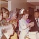 This was a party after church with the whole congregation to officially bid our friends who had also helped a lot in the Sunday School for the years they were with us.