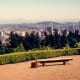 Overlooking Portland and Mt. Hood from the Portland Japanese Garden