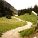 Atlantic Side of the Continental Divide at Milner Pass