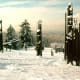 The park in winter