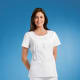 Cherokee white top with embroidery