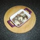 Oysters and juices are added to oxtail