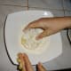 form patties and roll in flour