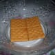 Put Graham Crackers on a glass bowl.
