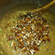 Next, mix in the pecans.