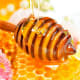 Honey with honey dipper