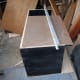 Sub-base fixed to base of cats cubby hole to tie old scratching post into sides and back of cubbyhole
