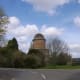 Approaching Hamilton Mausoleum from the direction of Low Parks Museum