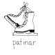 To skate in Spanish