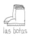 Boots in Spanish