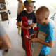 The auction was a great success, and the boys excitement often hilarious