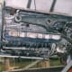 The Ta-152's engine, Paul E. Garber Facility, Silver Hill, MD, April 1998.