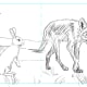 Thumbnail Sketch 3. This is the one I chose for the book illustration.