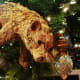 Ornaments on trees for sale at Cornelius Nursery